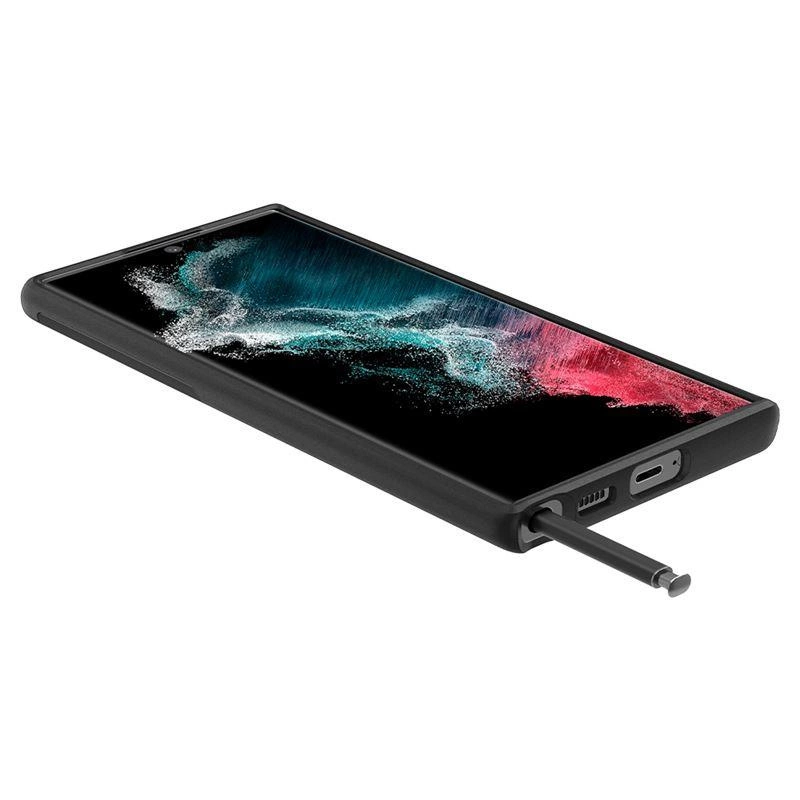 Spigen Optik Armor Case for Samsung Galaxy S22 Ultra - Blackeng