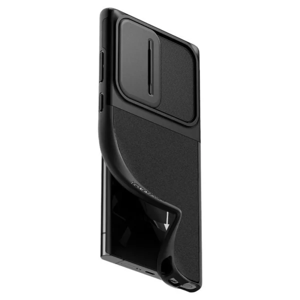 Spigen Optik Armor Case for Samsung Galaxy S22 Ultra - Blackeng