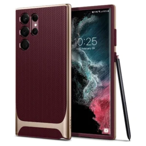 Spigen Neo Hybrid case for Samsung Galaxy S22 Ultra - burgundyeng