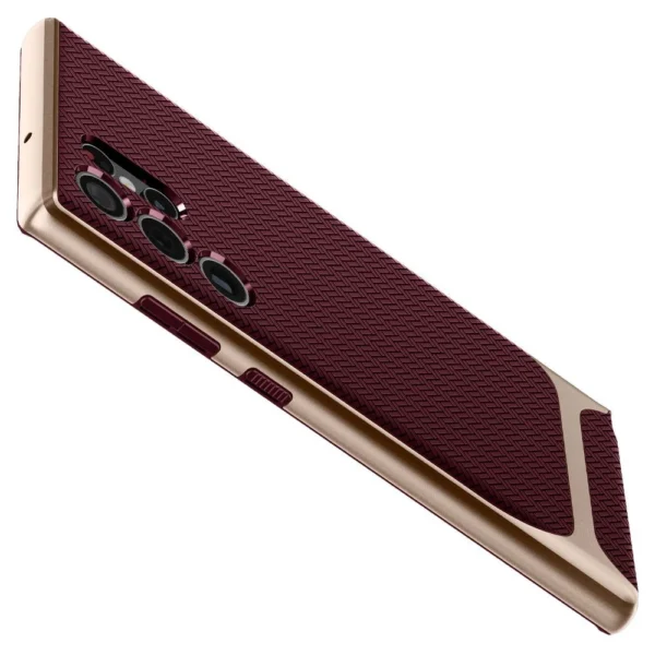 Spigen Neo Hybrid case for Samsung Galaxy S22 Ultra - burgundyeng