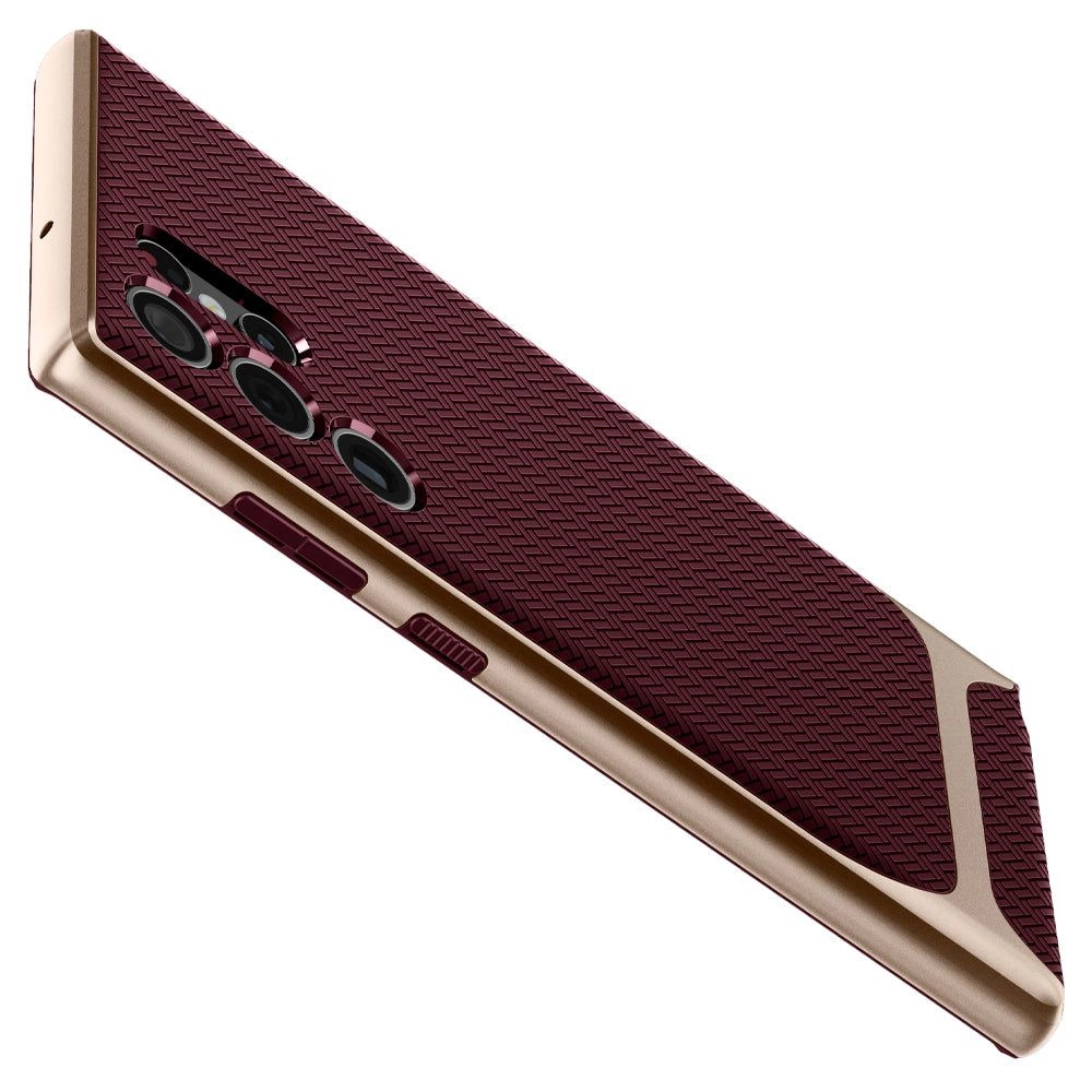 Spigen Neo Hybrid case for Samsung Galaxy S22 Ultra - burgundyeng