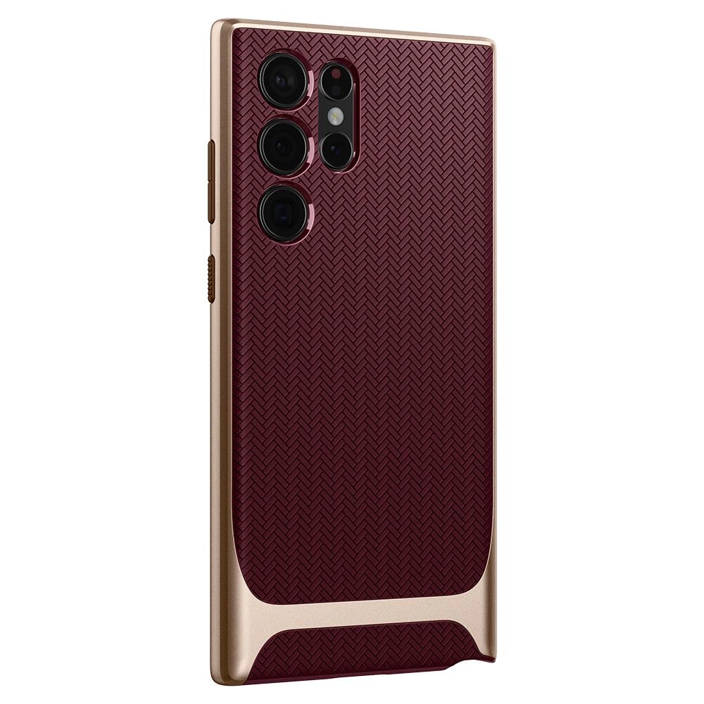 Spigen Neo Hybrid case for Samsung Galaxy S22 Ultra - burgundyeng