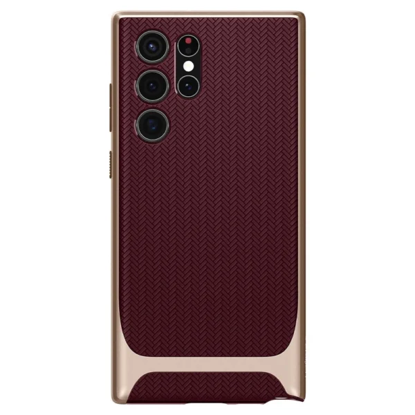 Spigen Neo Hybrid case for Samsung Galaxy S22 Ultra - burgundyeng