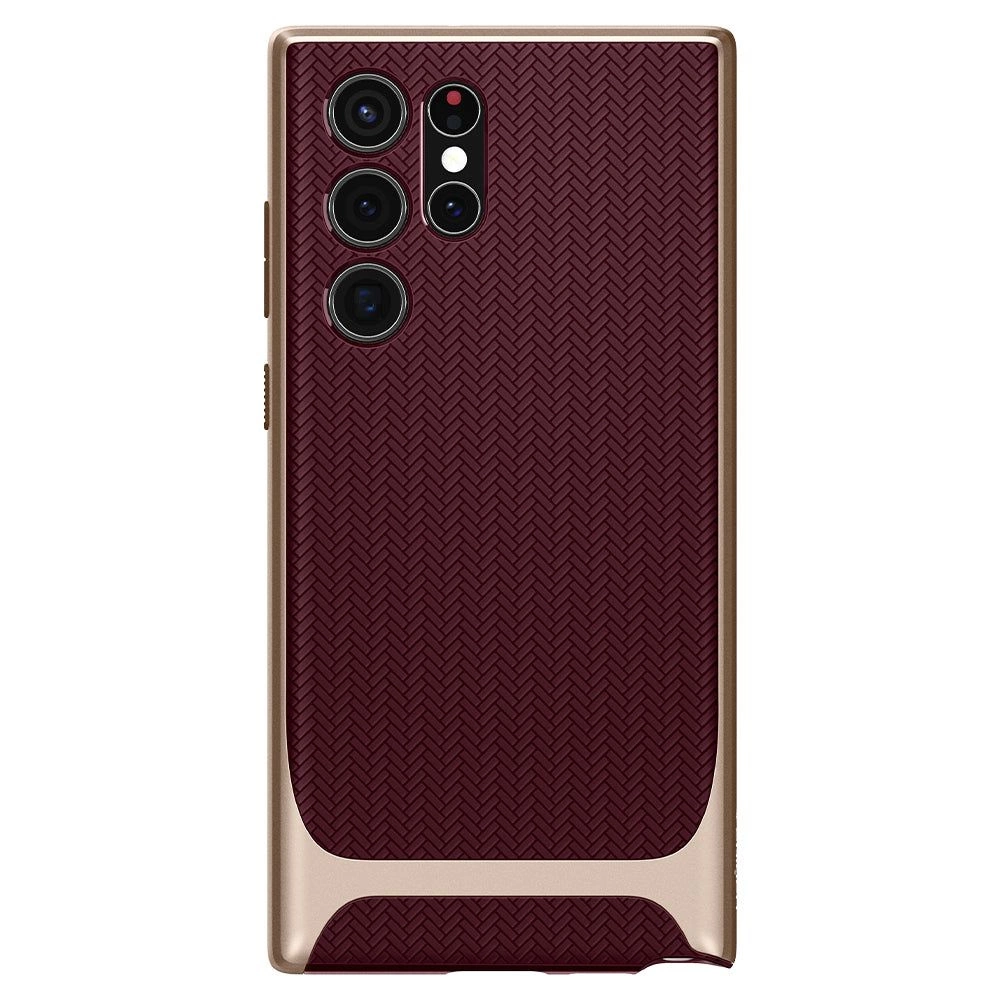 Spigen Neo Hybrid case for Samsung Galaxy S22 Ultra - burgundyeng