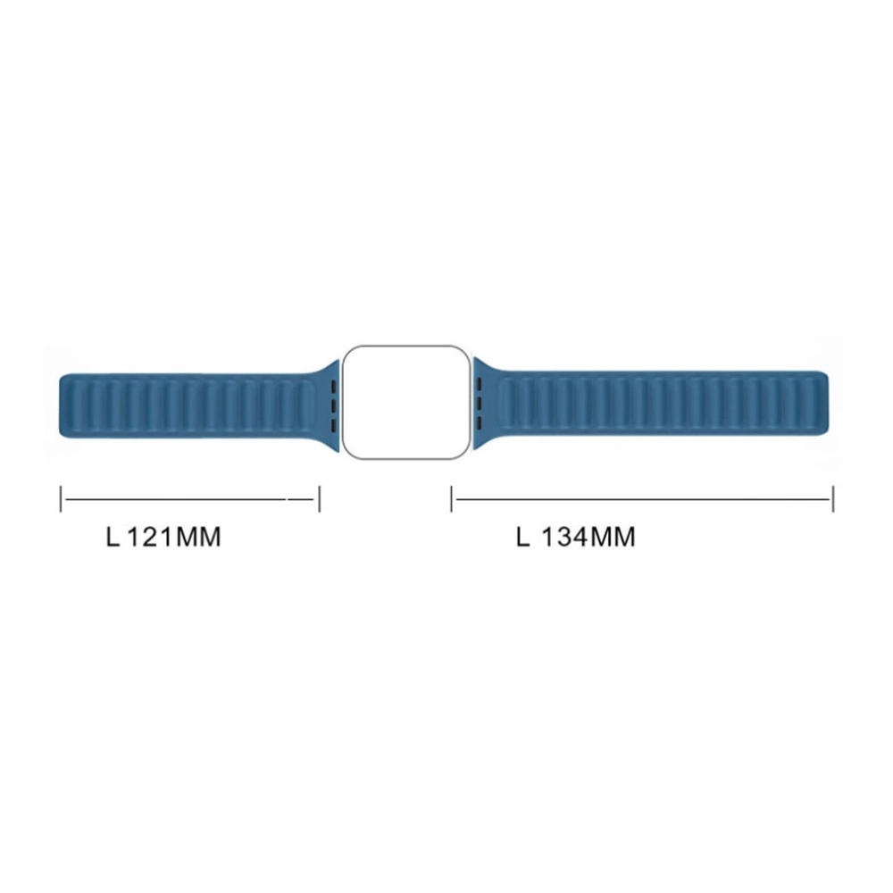 Magnetic Strap Watch Strap 6/5/4/3/2 / SE (44mm / 42mm) Magnetic Band Bracelet Bracelet Blueeng