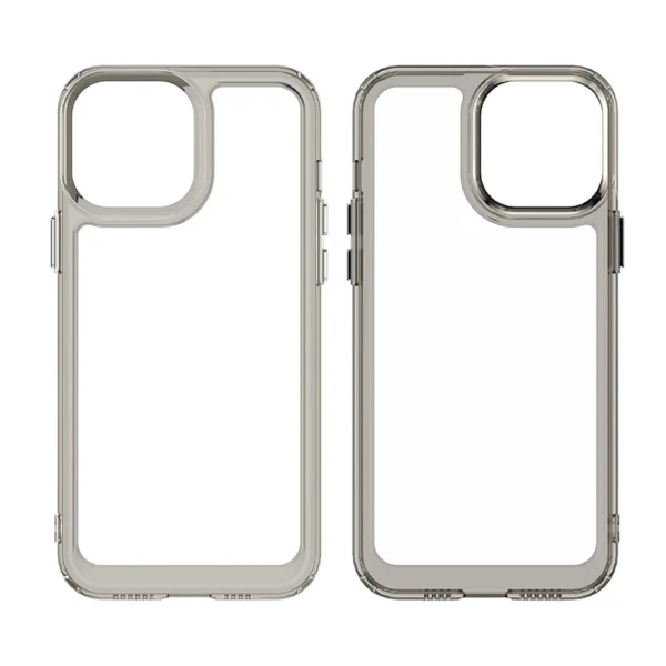 Outer Space Case for iPhone 12 Pro hard cover with gel frame blueeng