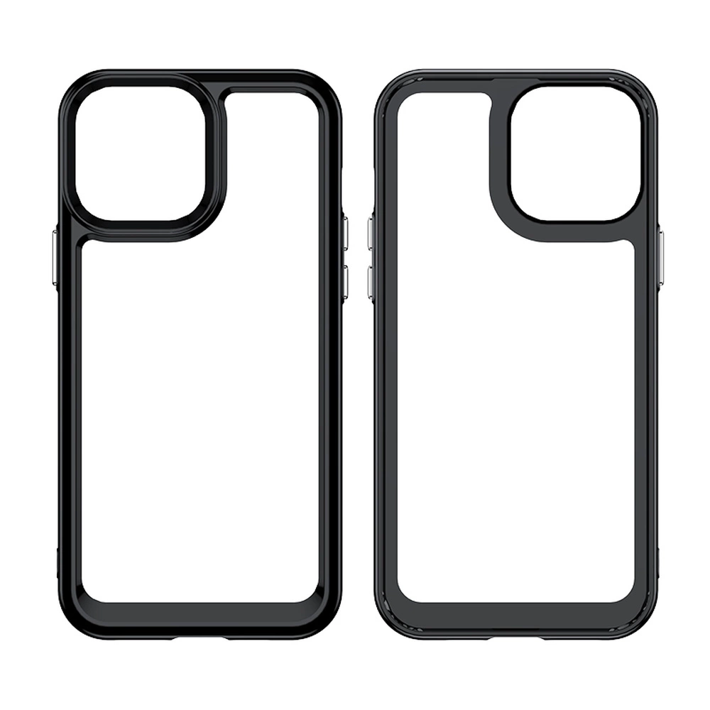 Outer Space Case Case for iPhone 12 Pro Max Hard Cover with Gel Frame Redeng