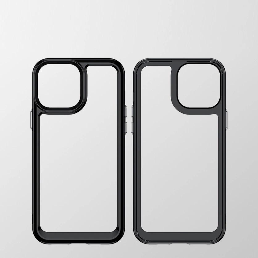 Outer Space Case for iPhone 13 Pro hard cover with gel frame redeng