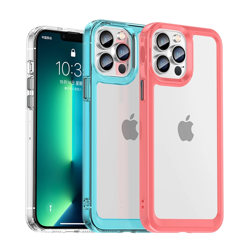 Outer Space Case for iPhone 13 Pro Max hard cover with gel frame blueeng