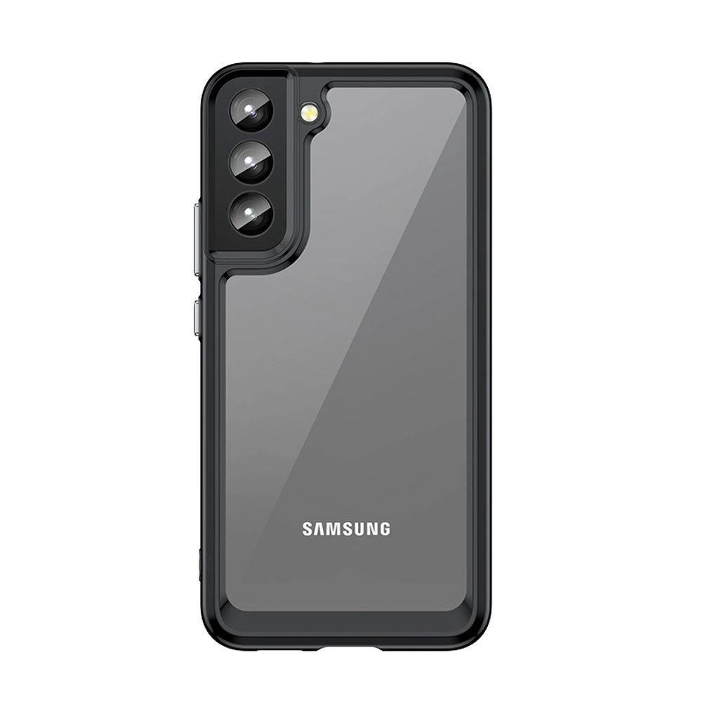 Outer Space Case Cover for Samsung Galaxy S22 + (S22 Plus) Hard Cover with Gel Frame Blackeng