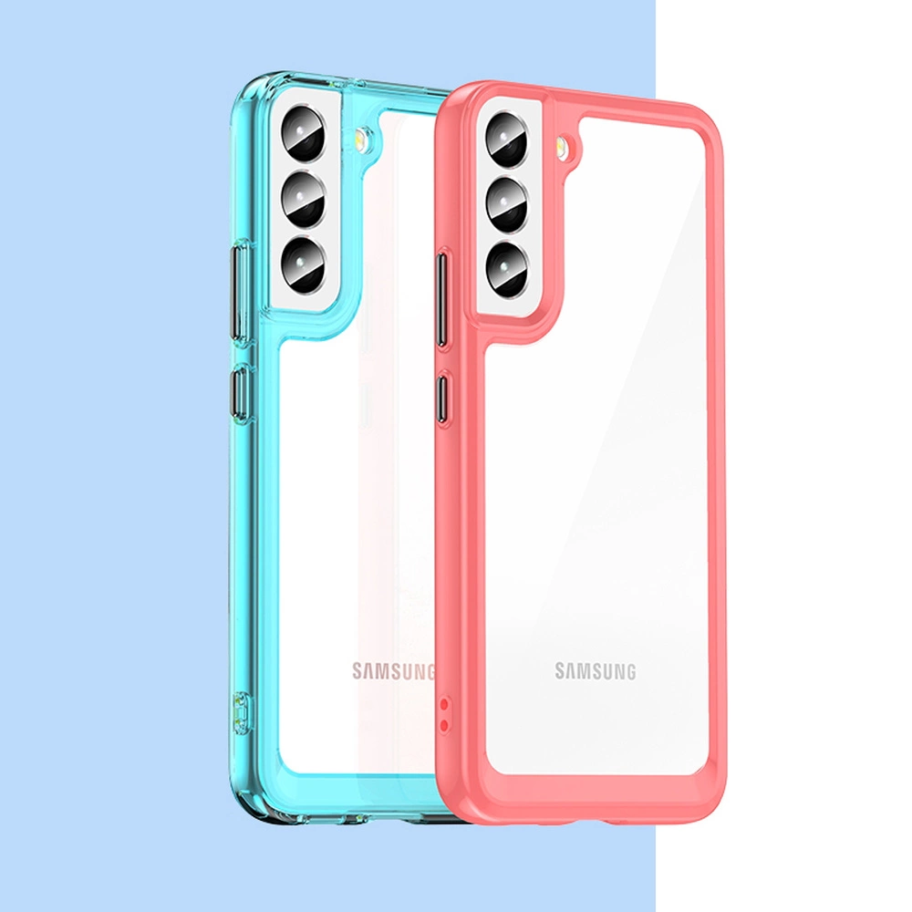 Outer Space Case Cover for Samsung Galaxy S22 + (S22 Plus) Hard Cover with Gel Frame Blackeng
