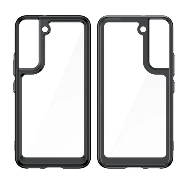 Outer Space Case Case for Samsung Galaxy S22 + (S22 Plus) Hard Cover with Gel Frame Transparenteng