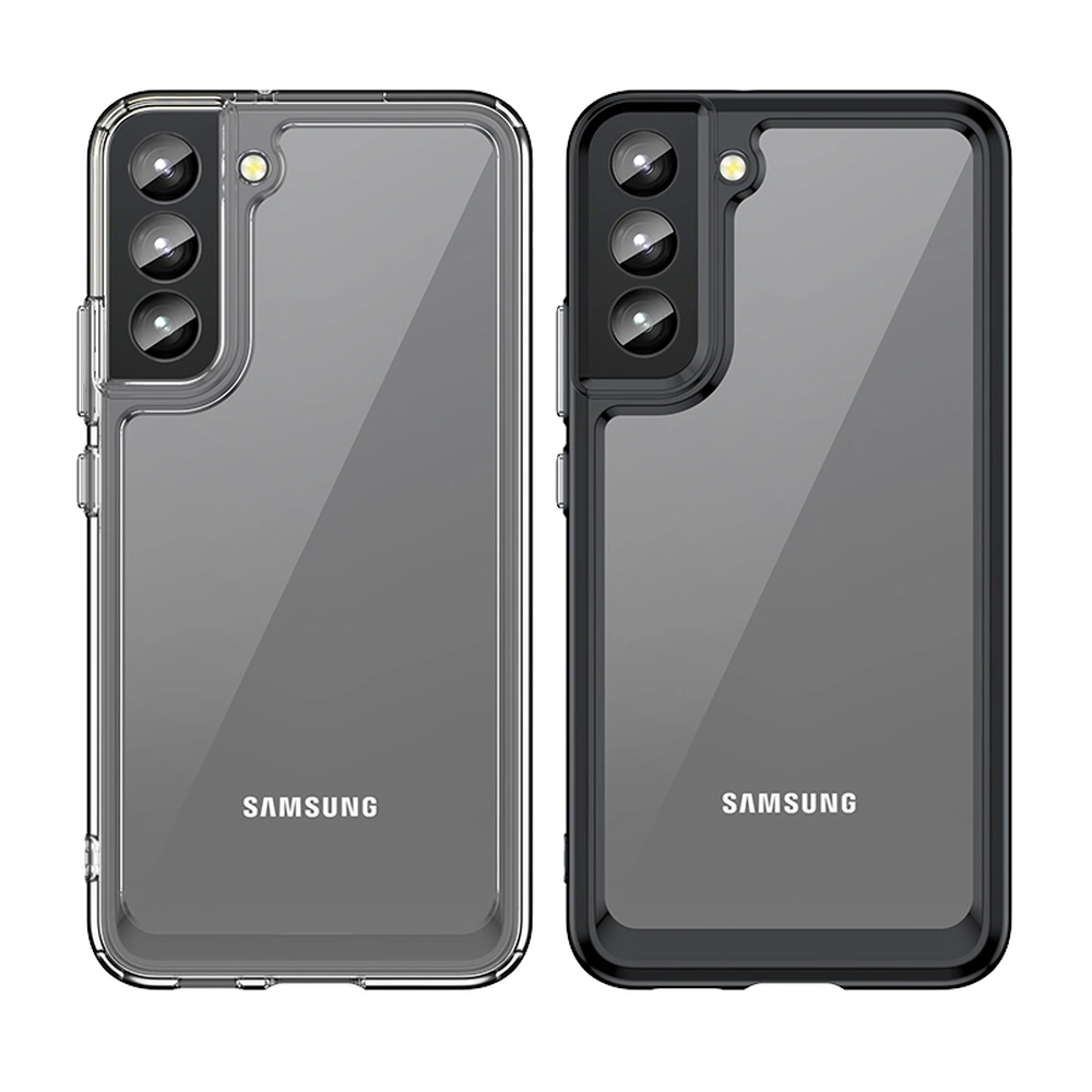 Outer Space Case Case for Samsung Galaxy S22 + (S22 Plus) Hard Cover with Gel Frame Transparenteng