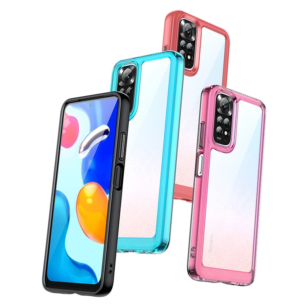 Outer Space Case Cover for Xiaomi Redmi Note 11 Hard Cover with Gel Frame Redeng