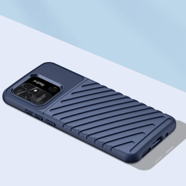 Thunder Case Flexible armored cover for Xiaomi Redmi 10C blueeng