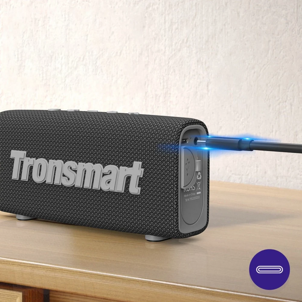 Tronsmart Trip Wireless Bluetooth 5.3 Speaker Waterproof IPX7 10W Green Camouflageeng