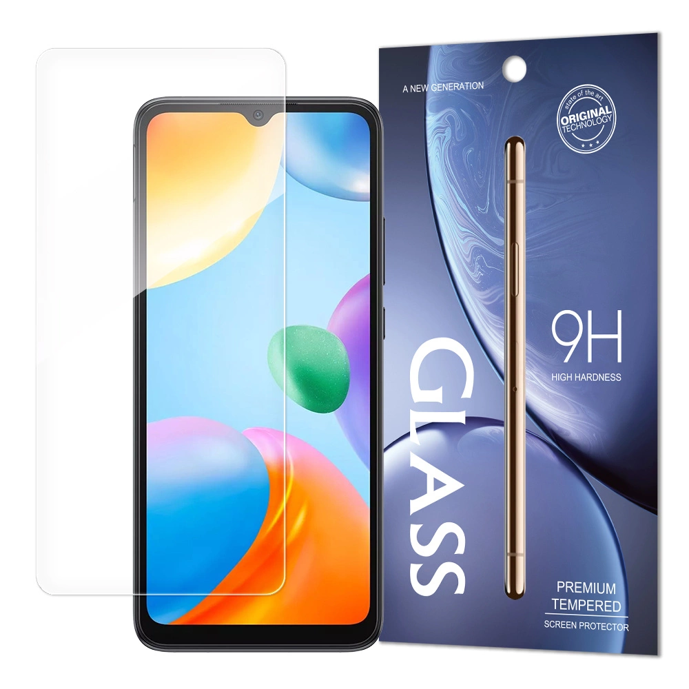 Tempered Glass 9H Screen Protector for Xiaomi Redmi 10C (packaging – envelope)eng