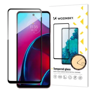 Wozinsky Full Glue Tempered Glass Motorola Moto G Stylus 2022 9H Full Screen Tempered Glass with Black Frameeng