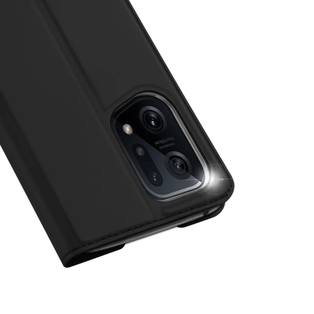 Dux Ducis Skin Pro case with a flip Oppo Find X5 blackeng