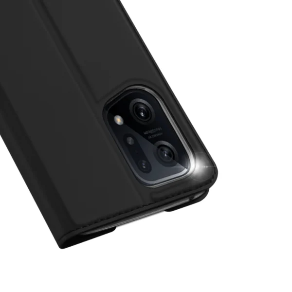 Dux Ducis Skin Pro case with a flip Oppo Find X5 blackeng