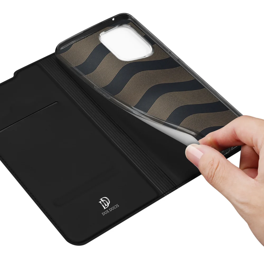 Dux Ducis Skin Pro case with a flip Oppo Find X5 blackeng