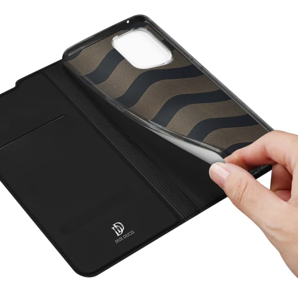 Dux Ducis Skin Pro case with a flip Oppo Find X5 blackeng