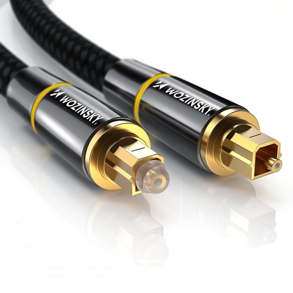 Wozinsky optical cable audio cable digital optical fiber Toslink SPDIF 3m black (WOPT-30)eng