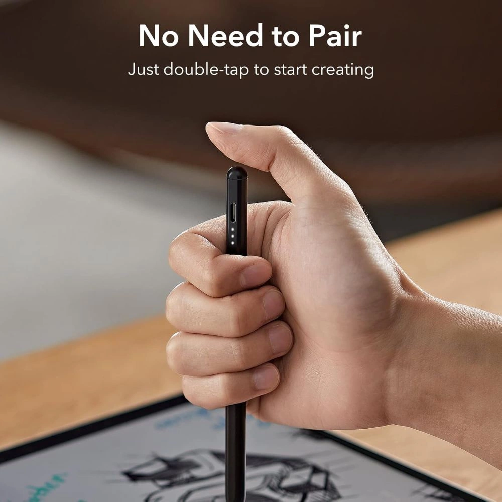 ESR Digital+ Magnetic Stylus Pen for iPad - Blackeng