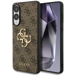 GUESS case for SAMSUNG S25 Edge GUHCS25E4GMGBR (4G PU Big Logo) brown