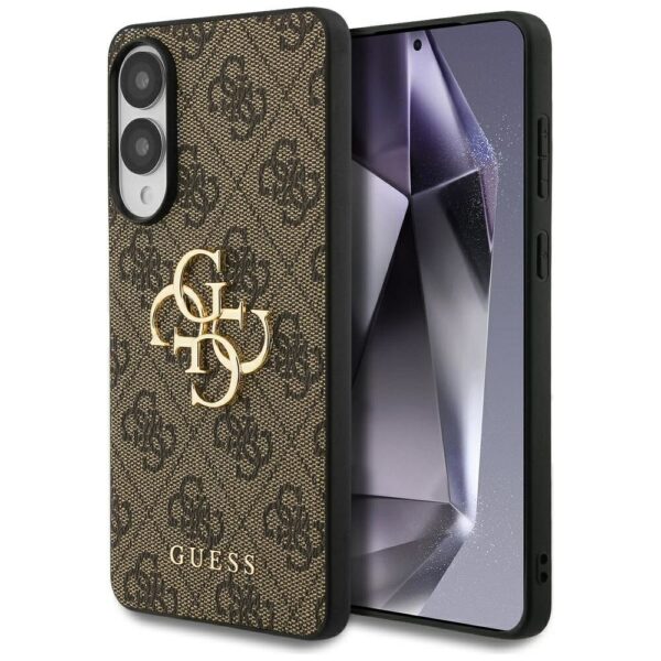 GUESS case for SAMSUNG S25 Edge GUHCS25E4GMGBR (4G PU Big Logo) brown