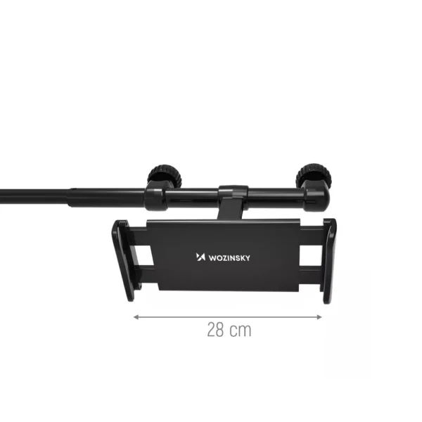 Wozinsky dual car phone holder for headrest black (WTHBK1)eng