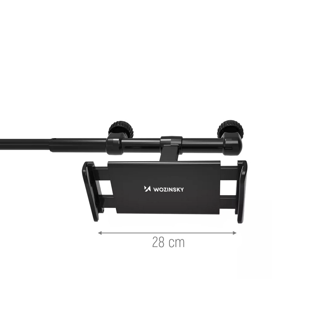 Wozinsky dual car phone holder for headrest black (WTHBK1)eng