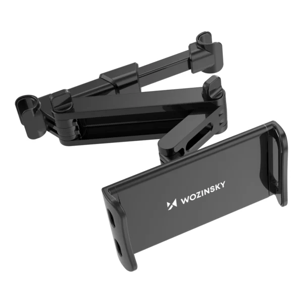 Wozinsky adjustable tablet or phone headrest holder black (WTHBK3)eng