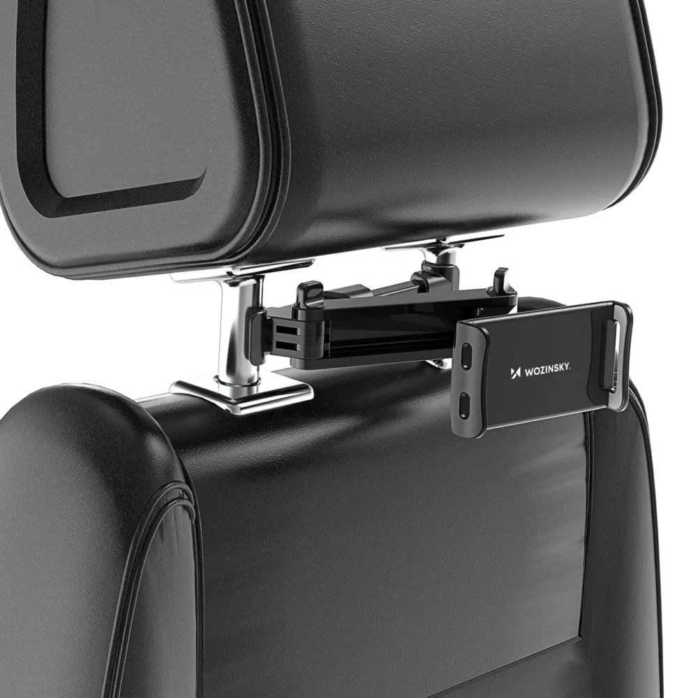 Wozinsky adjustable tablet or phone headrest holder black (WTHBK3)eng
