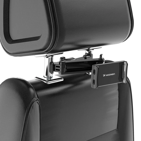 Wozinsky adjustable tablet or phone headrest holder black (WTHBK3)eng