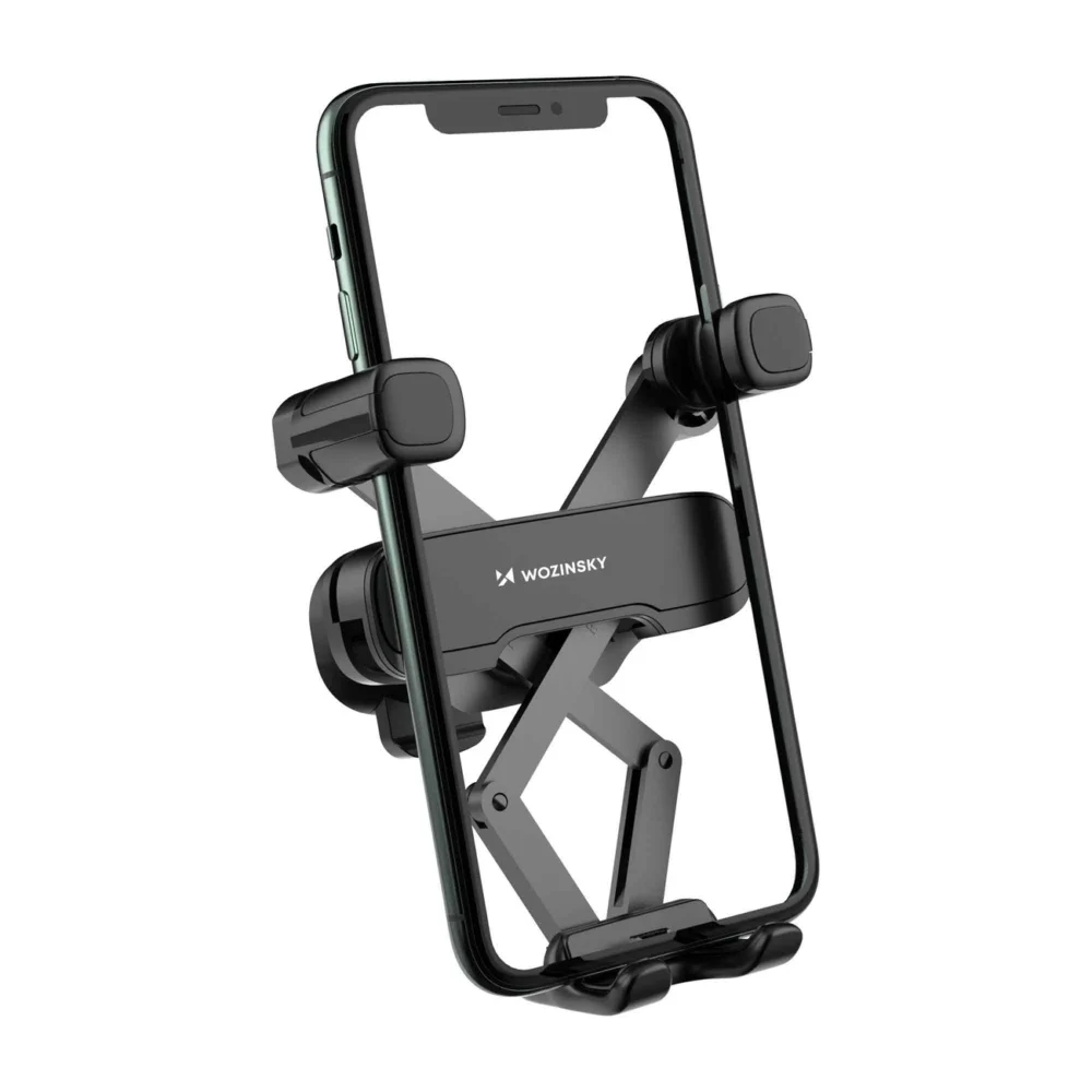 Wozinsky gravity phone holder for car grille black (WCHBK7)eng