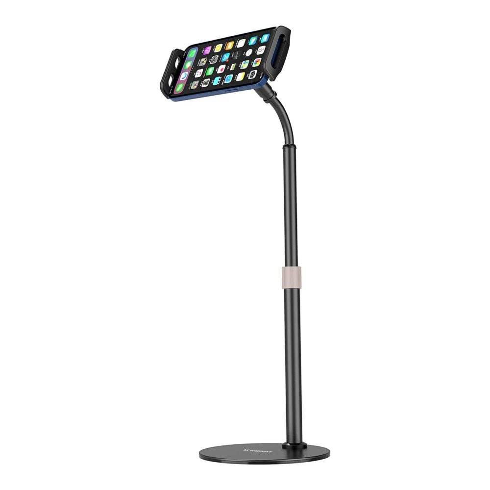 Wozinsky stand for tablet and phone on the desk black (WTHBK4)eng
