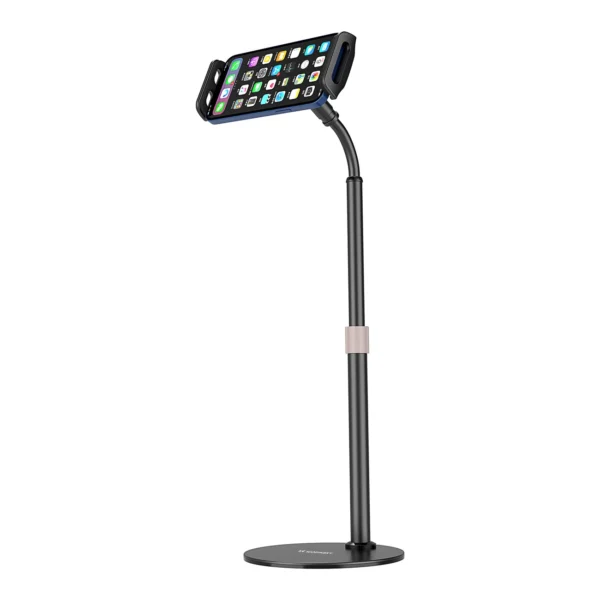 Wozinsky stand for tablet and phone on the desk black (WTHBK4)eng