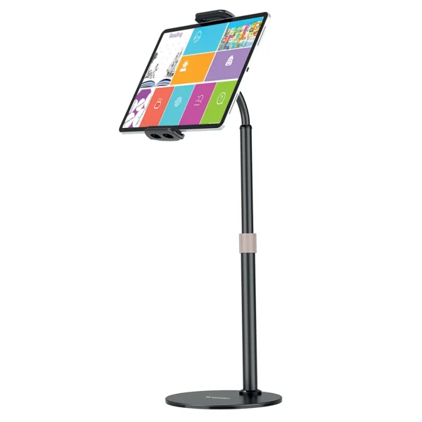 Wozinsky stand for tablet and phone on the desk black (WTHBK4)eng