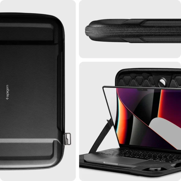 Spigen Rugged Armor Pouch Pro for 13-14'' Laptop - Blackeng