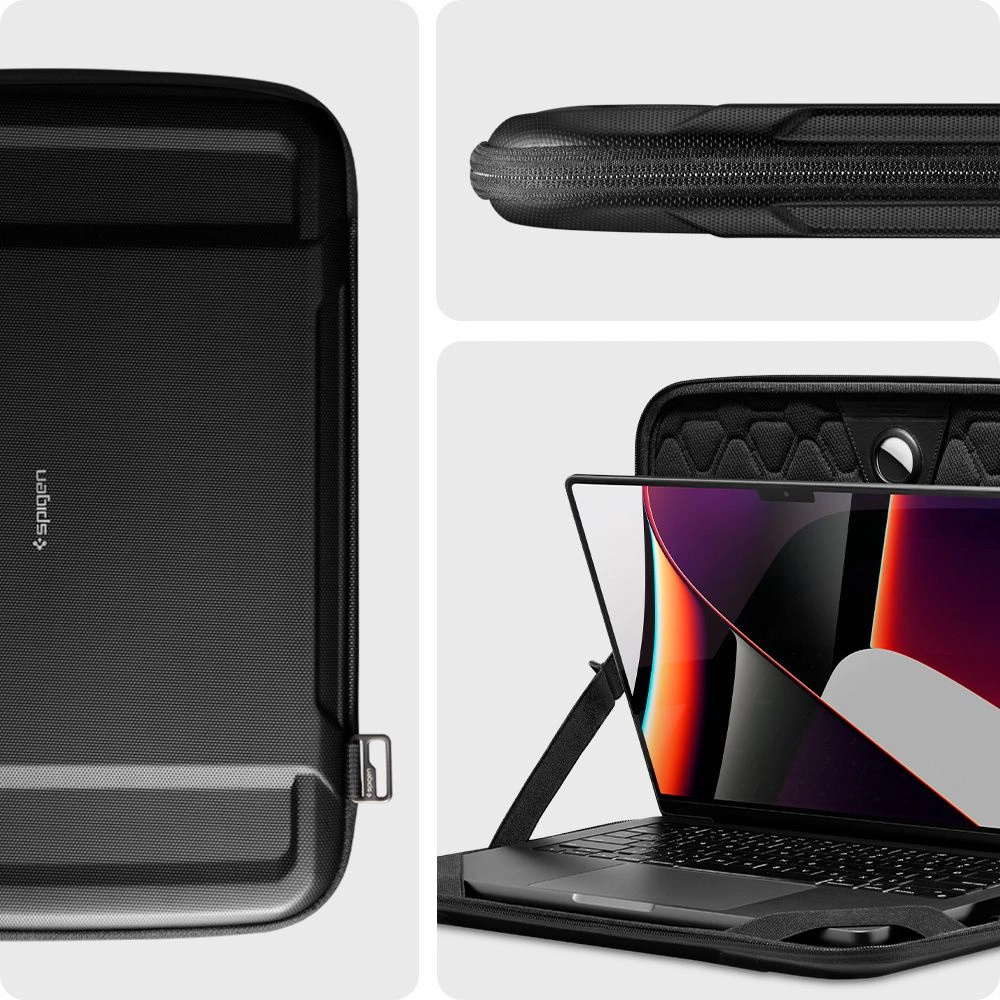Spigen Rugged Armor Pouch Pro for 13-14'' Laptop - Blackeng