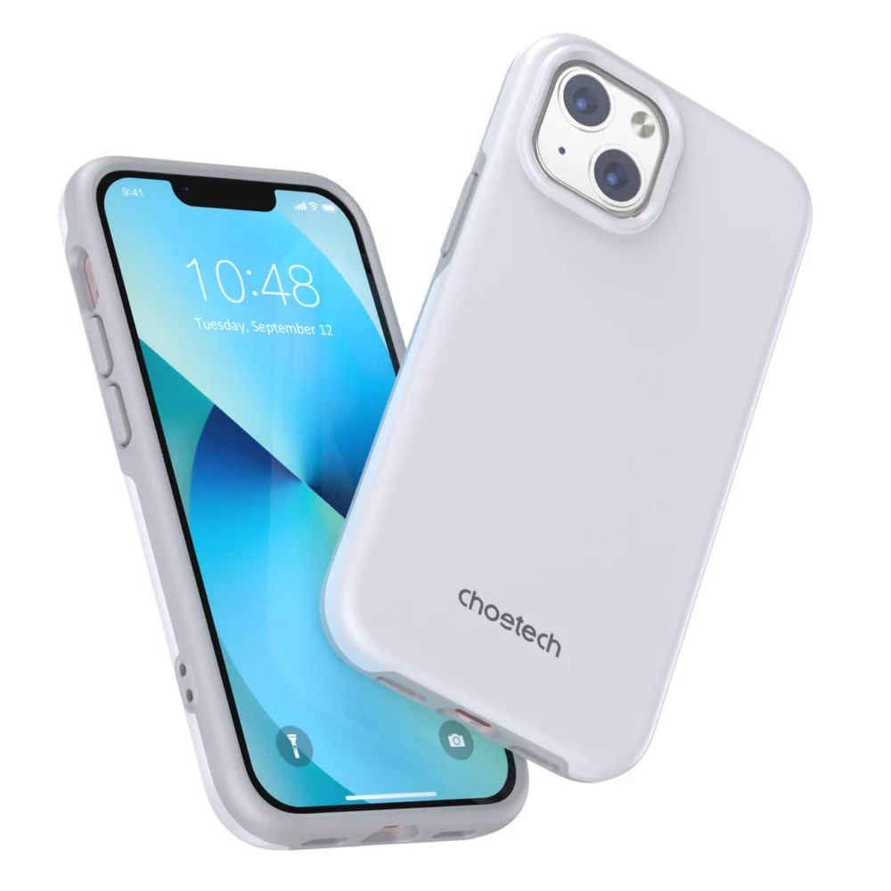 Choetech MFM Anti-drop case Made For MagSafe for iPhone 13 mini white (PC0111-MFM-WH)eng