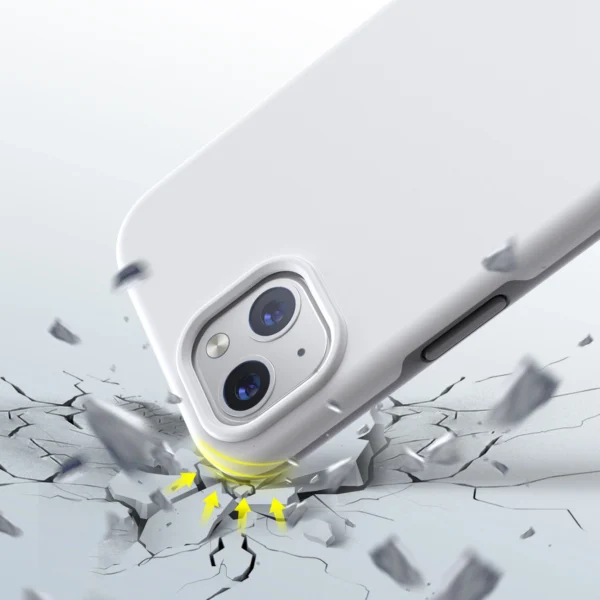 Choetech MFM Anti-drop case Made For MagSafe for iPhone 13 mini white (PC0111-MFM-WH)eng