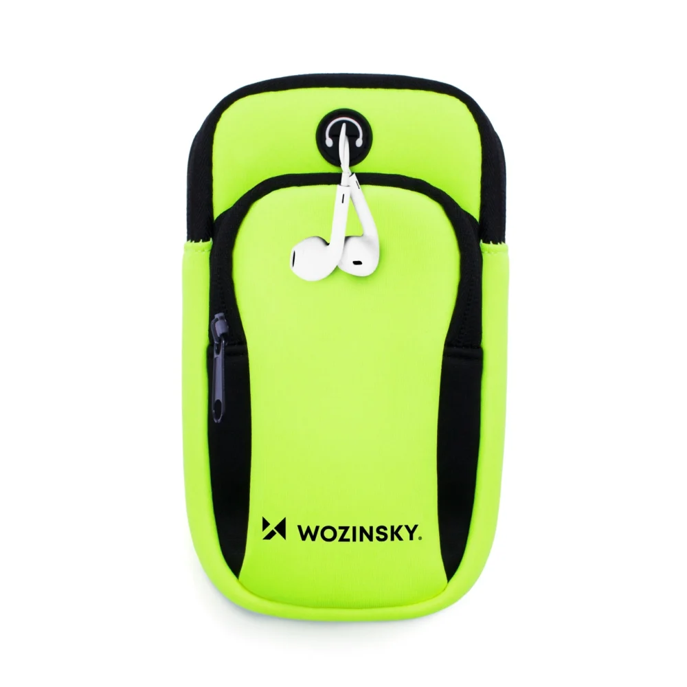 Wozinsky running phone armband green (WABGR1)eng