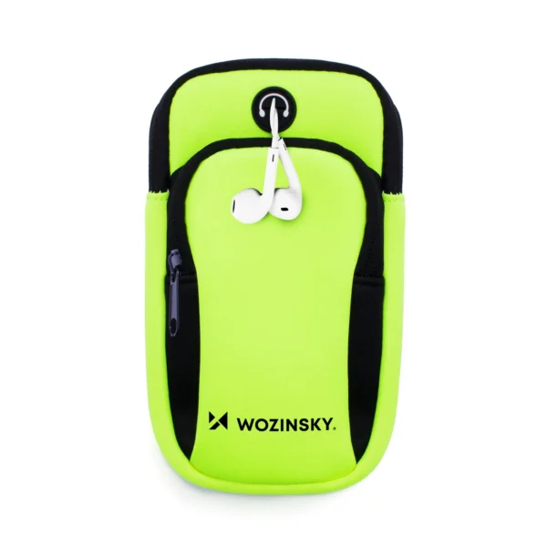 Wozinsky running phone armband green (WABGR1)eng