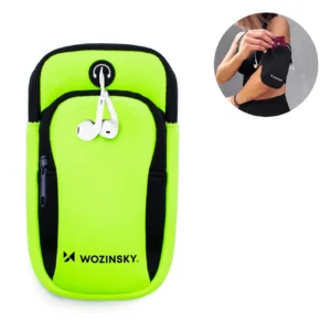 Wozinsky running phone armband green (WABGR1)eng
