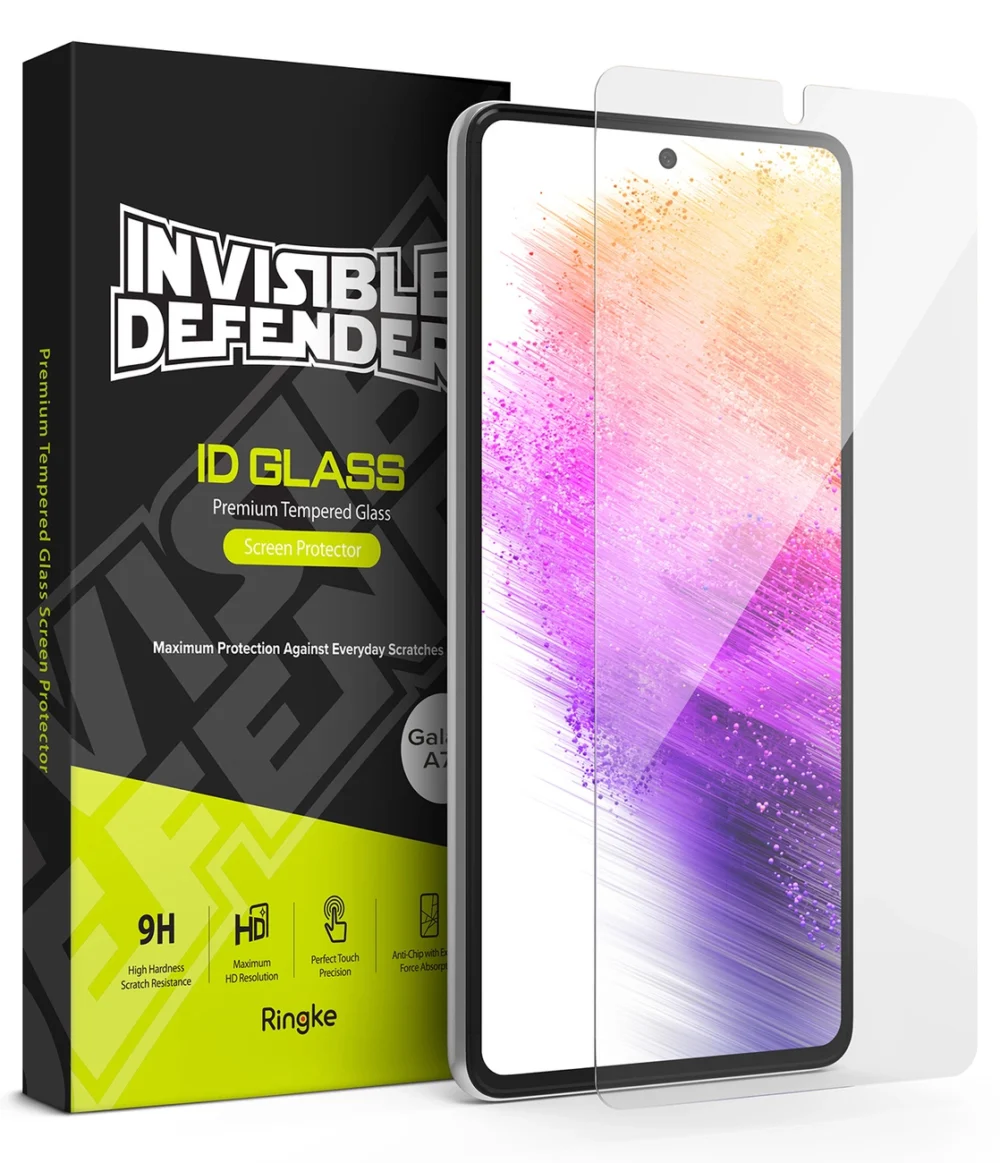 Ringke Invisible Defender ID Glass 2.5D 0.33mm screen protector for Samsung Galaxy A73 5Geng