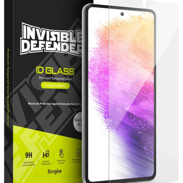 Ringke Invisible Defender ID Glass 2.5D 0.33mm screen protector for Samsung Galaxy A73 5Geng