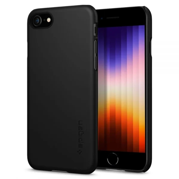 Spigen Thin Fit Case for iPhone 7 / 8 / SE 2020 / 2022 - Blackeng
