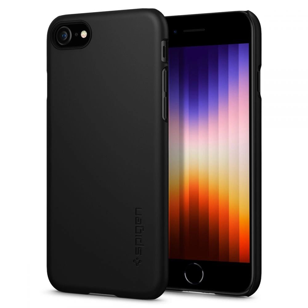 Spigen Thin Fit Case for iPhone 7 / 8 / SE 2020 / 2022 - Blackeng